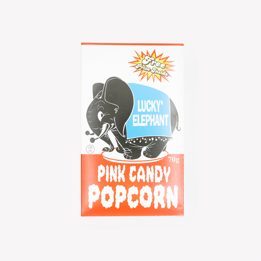 Lucky Elephant Pink Candy Popcorn