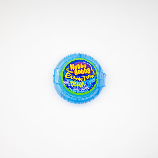 Hubba Bubba Sour Blue Raspberry Bubble Gum Tape