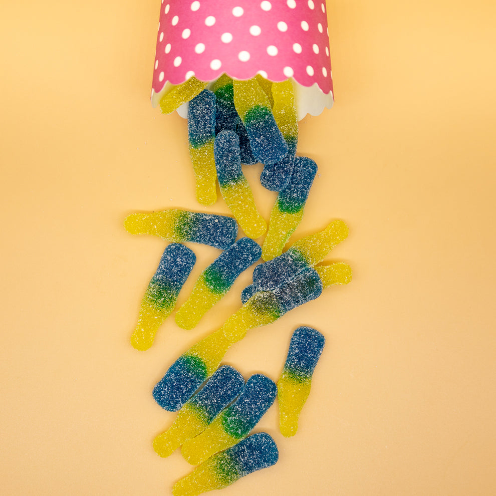 Sour Blue Raspberry Lemonade Bottles | Yummy Co Retro Candy Shoppe ...
