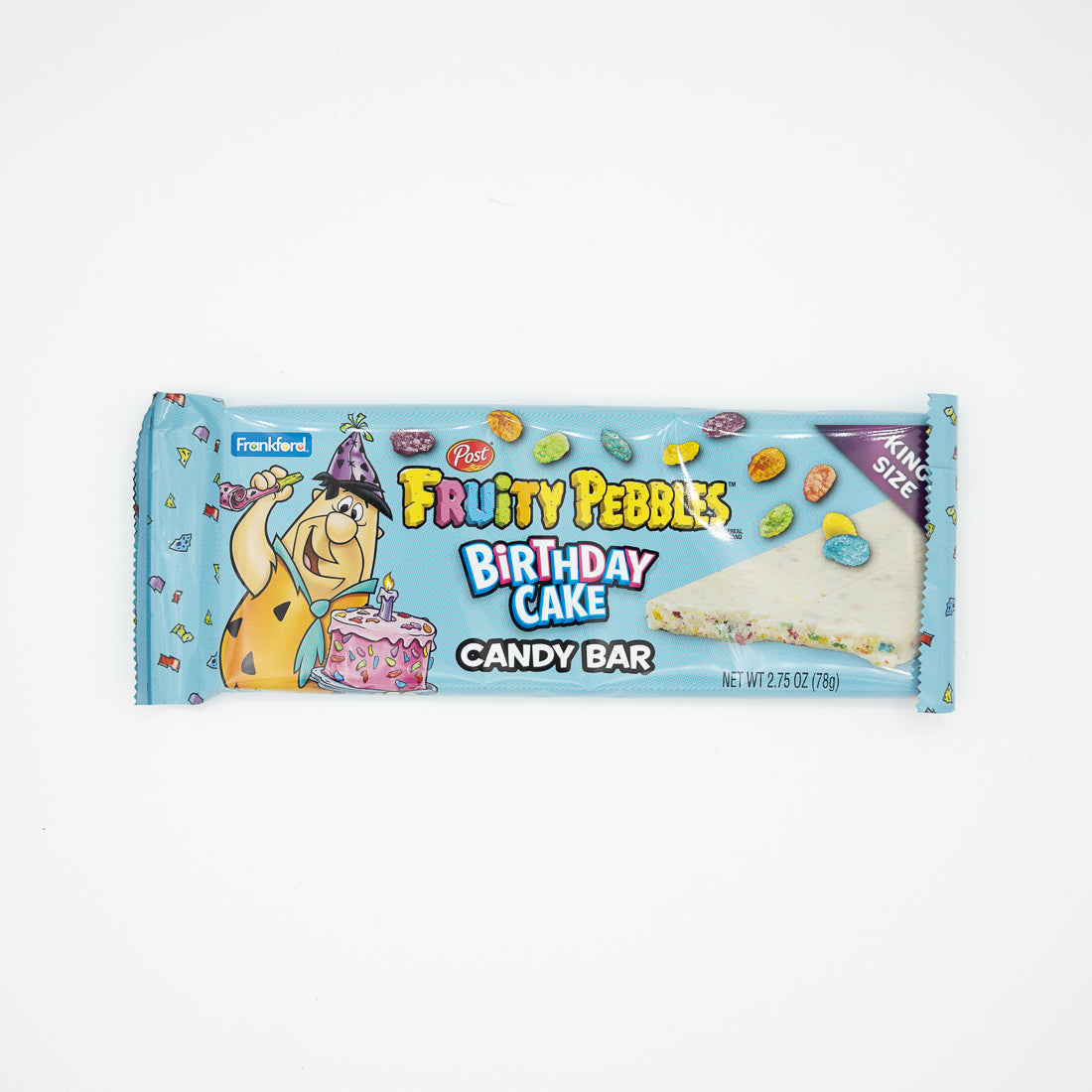 Fruity Pebbles Birthday Cake Candy Bar-King Size